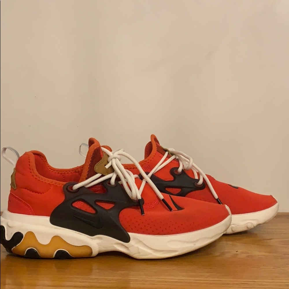 Nike Presto React “tomato tornado”